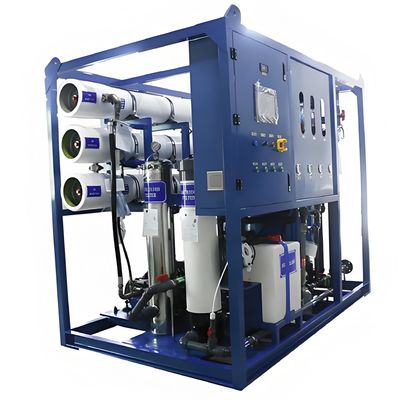 Goede prijs Siemens S7 PLC zeewater ontziltingssysteem dat 99,5% ontzout water produceert online