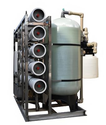 Goede prijs Duplex staal 2205 zeewater ontzilting systeem Siemens PLC-controle 100-1000M3/dag online