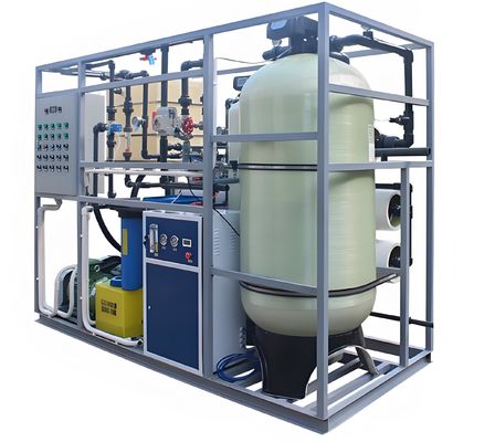 Goede prijs Multimediafilter zeewater ontzilting systeem met Filmtec / Grundfos pomp online