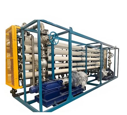 Goede prijs Siemens S7 PLC elektrisch besturingssysteem voor zeewater met USA Filmtec Ro membraan online