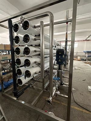 Goede prijs Industrieel RO-waterzuiveringssysteem 50%-65% herstelpercentage voor drinkwater online