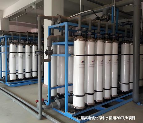 304 roestvrij staal ultrafiltratiemembraansysteem met 80% herstelpercentage