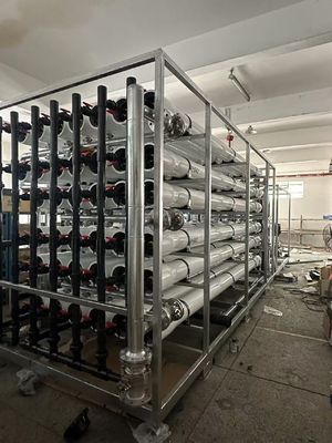Goede prijs 500-10000 ppm Broken water omgekeerde osmose installatie met Siemens PLC online