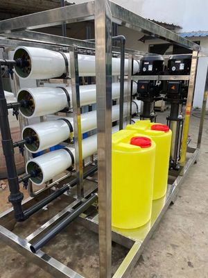 Goede prijs Nanofiltratieapparatuur voor dunne films 10-100 M3/h met PLC-besturingssysteem online