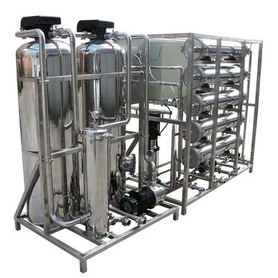 Goede prijs Industriële waterzuivering Commercieel RO-systeem Zoutverwijdering 98% 220V/380V online