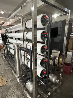 Goede prijs 150-300 Psi Druk RO Brackish Water System Met Siemens S7 PLC Control online
