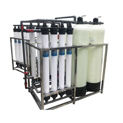 Goede prijs Industriële ultrafiltratie water systeem zelfreiniging In SS304 / PVC materiaal online