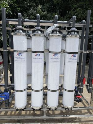Goede prijs Aanpasbaar PVDF-ultrafiltratiesysteem voor veelzijdige afvalwaterzuivering online