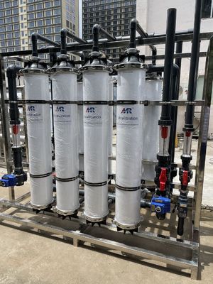 Goede prijs UF Ultrafiltratieinstallatie met membraantechnologie voor de behandeling van rivierwater online