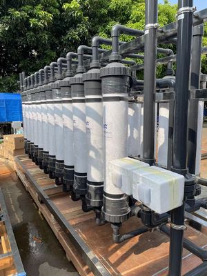 Goede prijs 50 m3 per uur ultrafiltratieinstallatie met automatisch terugspoelen en besturingssysteem online