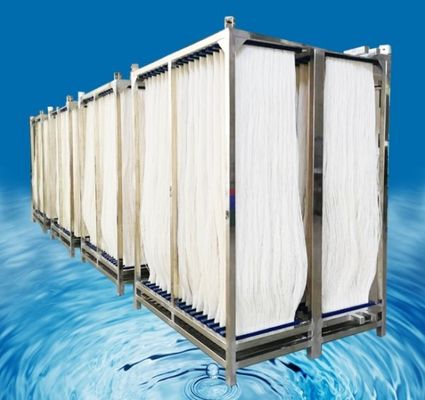 Goede prijs Holle MBR-membraan van vezels met PVDF-materiaal 0.02-0.04 MPa werkdruk online