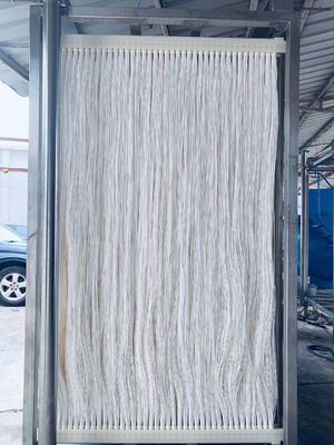 Goede prijs PVDF Buiten In Hollow Fiber MBR Membrane Chemical Resistant 10-20L/M2.H online