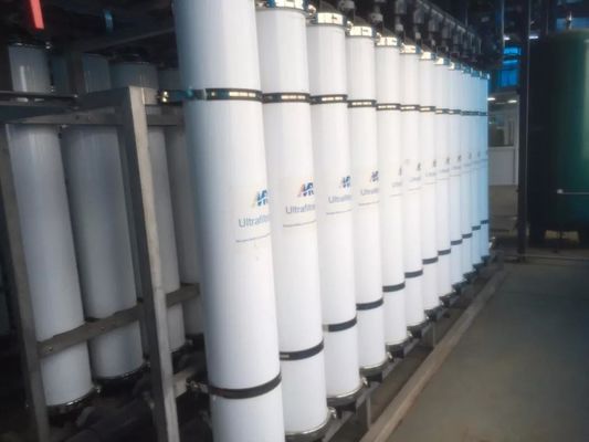 Goede prijs Terugwasbare holle ultrafiltratiemembraan van vezels met een doorstroming van 40-120 LMH online