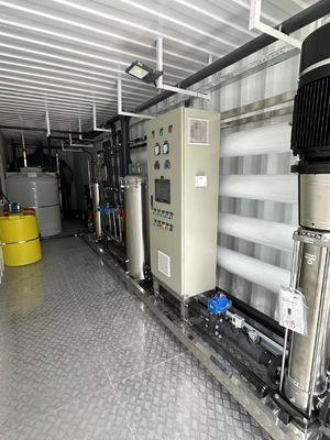 Goede prijs 25m3 per uur Container RO-systeem met Grundfos / CNP-pomp online