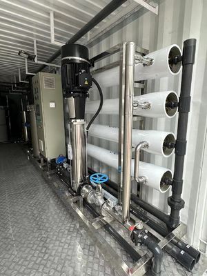 Goede prijs 500 m3 per dag Container RO-systeem Mobiele waterzuiveringsoplossing online