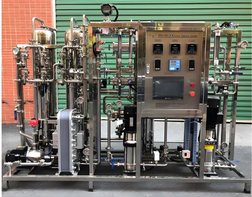 Goede prijs 2m3/uur capaciteit EDI-zuiver water systeem met Siemens S7 PLC online