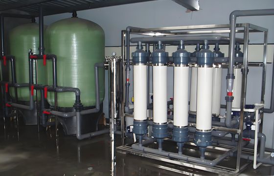 Goede prijs 10-100 M3/uur Ultrafiltratiesysteem SS Verwijderingspercentage 99,99% System Recovery 80% online
