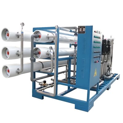 Goede prijs 98% zout afstoten brak water omgekeerd osmose systeem met Siemens S7 PLC-besturing online