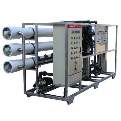 Goede prijs 98% zout afstoten brak water RO-systeem met Siemens PLC-besturing online