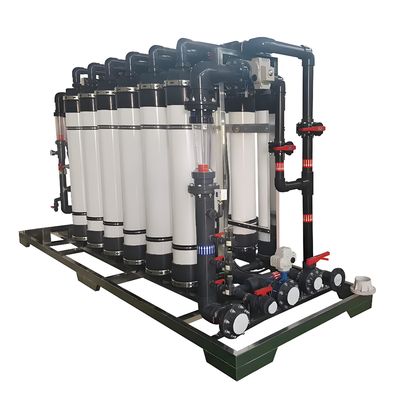 Goede prijs Bedieningspaneel van roestvrij staal Ultrafiltratiesysteem Waterreiniger 80-90% Terugwinningsgraad voor drinkwater online