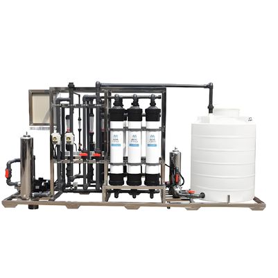 Goede prijs Industriële 500 kg ultrafiltratie waterzuiveringssysteem Voorbehandeling met 80-90% herstel online