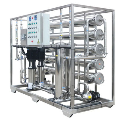 Goede prijs 40-100°F water commercieel RO-systeem met 99% zoutverwijderingspercentage en 380V/50Hz stroomtoevoer online
