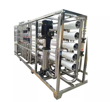 Goede prijs Morui 15m3 Two Stages High Salt Rejection Reverse Osmosis Plant with 15000L/Hour Capacity and Stainless Steel 304/316 Construction online