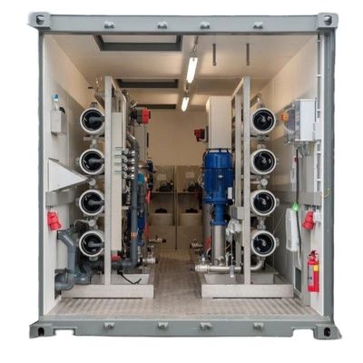 Goede prijs Commercial RO System with DOW BW30-400 RO Membrane 24m3/hour Customizable Size and Weight for Industrial Water Treatment online