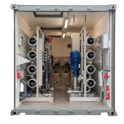 Goede prijs Mobile Type Reverse Osmosis Plant with 25m3/hour Capacity and RO Membrane MR-BW-8040 for Commercial Water Treatment online